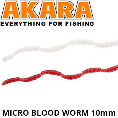 Akara Micro Blood Worm 10 mm