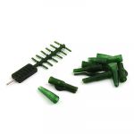 Клипса безопасная Nautilus Lead Clip Heavy Duty-Bolt-Tail Rubber Olive