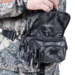 Сумка рыболовная "Yaman" Street Fishing MultiLock S-Pouch, 13,5х22х8 см, цв. серый камуфляж