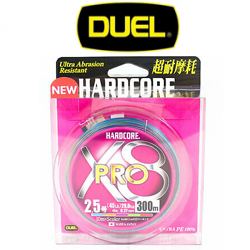 Duel PE Hardcore X8 Pro 300m 5Color