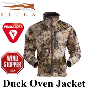 Sitka Duck Oven Jacket Optifade Waterfowl