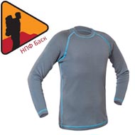 Bask Merino Wool Kids U SleeVe Серый/Бирюза