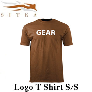 Sitka Logo T Shirt S/S Mocha
