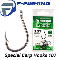 F-Fishing Special Carp Hooks 107