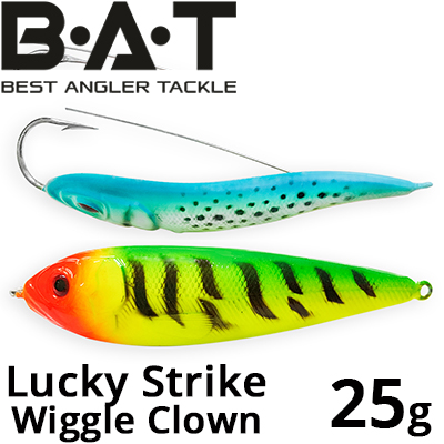 Bat Lucky Strike Wiggle Clown 4495095 (95mm. 25гр)