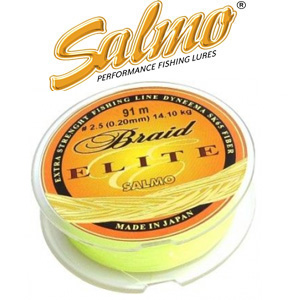 Salmo Elite Braid Yellow 91m                                         