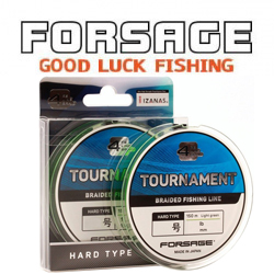 Forsage Tournament 4 Braid Hard Type 150m Light Green
