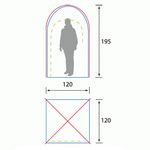 Тент кемпинговый Campack-Tent G-1101 Sanitary tent