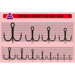 Тройник Vido Craft Treble Hooks VD-091 (BN) уп. 15 шт. # 5/0
