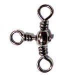 Вертлюги трехсторонние Lucky John Pro Series Crossline Swivel 012 10шт.