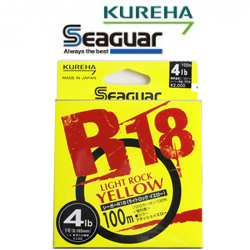 Kureha Seaguar R-18 Light Rock Yellow 100m
