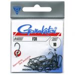 Крючок Gamakatsu F31 N/L Black №16