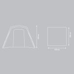 Шатер Carp Pro RAM XD Shelter 3+ Man Two Entrances 330*330*220см 5000мм (CPB0219)
