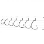 Крючок офсетный Daiwa Bassers Worm Hook SS EWOS 2/0