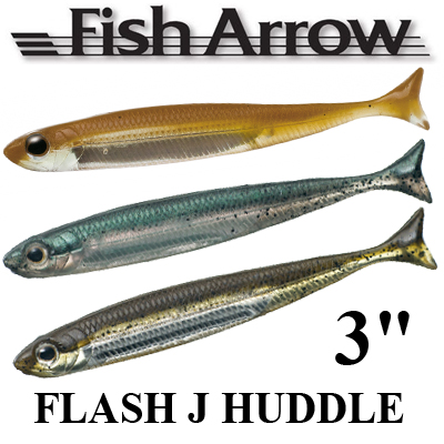 Fish Arrow Flash J Huddle 3"