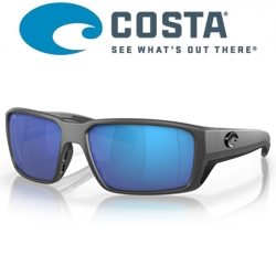 Costa Fantail 580 P Matte Gray/Blue Mirror
