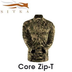 Sitka Core Zip-T Ground Forest