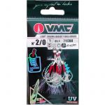 Крючок Assist VMC 7117  AHTI (олово) №01 (3 пары)