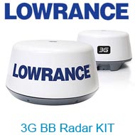 Lowrance 3G BB Radar KIT (Row)