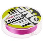 Плетёный шнур Iam №ONE PointUL Х8 150m (pink) d0.5 PE