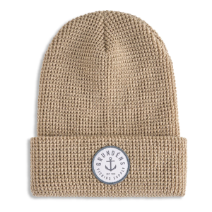 Шапка Grundens Anchor Waffle Beanie, Whiskey, One Size