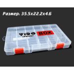 Коробка для приманок Vido Craft VD-3028 Fluorocarbox Clear Box, размер 35.5х22.2х4.6 см