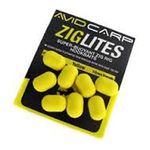 Цилиндр плавающий Avid Carp ZigLites 12mm - Yellow 8 шт. AVZL/12Y