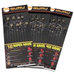 Поводок готовый Guru SMWG Bait Band 4" №12 0,22мм (GRR205)