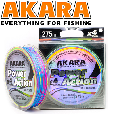 Akara Power Action X-4 Multicolor 275м