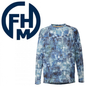FHM "Mark Evo" Принт голубой