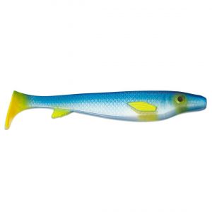 Силиконовая приманка KanalGratis Fatnose Shad 230мм 60гр цвет: Clear Blue Lemonade, (EJ-FAT-CBL-11)