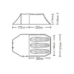 Палатка туристическая CampackTent Field Explorer 3 (2013)