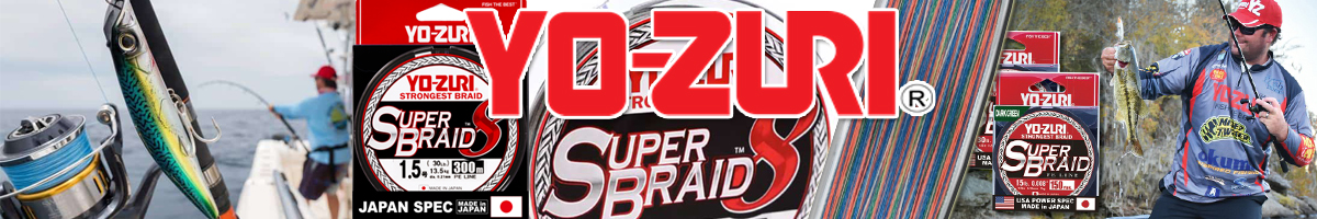 YO-Zuri PE Superbraid 8 300m 5Color