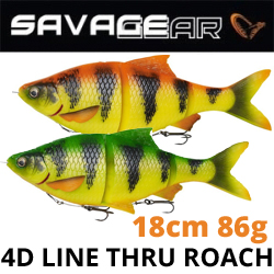 Savage Gear 4D Line Thru Roach 180 Medium Sink