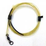 Готовый монтаж Korda Dark Matter Leader №8 Ring Swivel Gravel Khaki 40lb 1м (KSZ31)