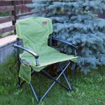 Элитное складное кресло Camping World Dreamer Chair green (4,8 кг, чехол, мягкое сиденье, карманы, цвет-зеленый)