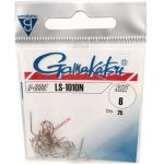 Крючок Gamakatsu LS-1010N №22 (NI) (25шт.)