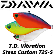 Daiwa T.D. Vibration Steez Custom 72S-S