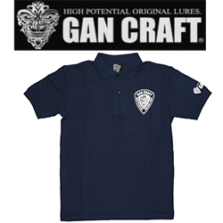 Gan Craft Shield Logo Polo Shirt #Navy