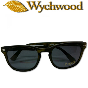 Wychwood Wayfarer Shell Sunglasses Green