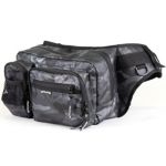 Сумка рыболовная "Yaman" Fishing Hip Bag, 28х21х17 см, цв. серый камуфляж