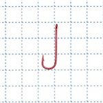 Крючок Koi Round Bend, размер 12 (INT), цвет RED (10 шт.)