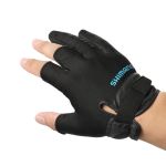 Перчатки мужские Shimano GL-008Y BK 2XL, цвет - черный, р. 2XL