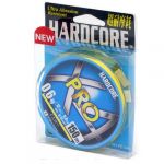 Плетеный шнур Duel PE Hardcore X4 Pro 150m Yellow #1.2 9.0Kg (0.19mm)