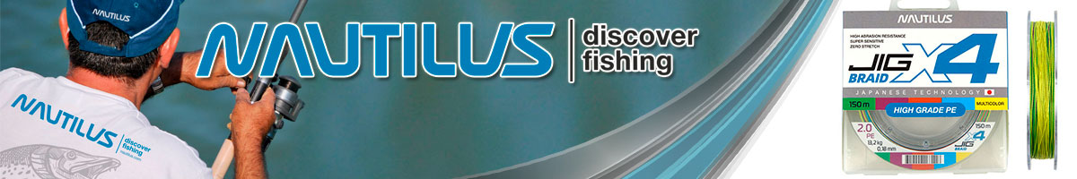 Nautilus X4 Jig Braid Multicolour 150м
