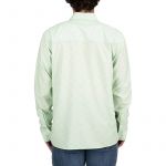 Рубашка Simms Double Haul LS Shirt, Lt.Green Texture Wave Print, XL