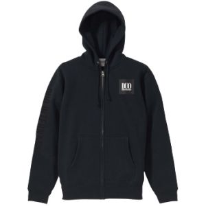 Толстовка с капюшоном DUO Quad Logo Hoodie #Black XXXL