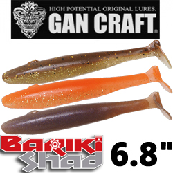 Gan Craft Bariki Shad 6.8"