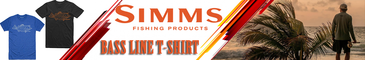 Simms Bass Line T-Shirt, Royal Heather