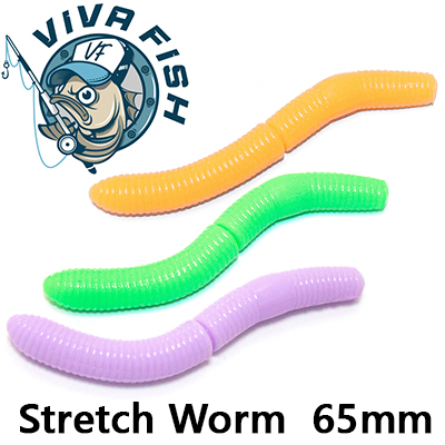 Viva Fish Stretch Worm 2.5"